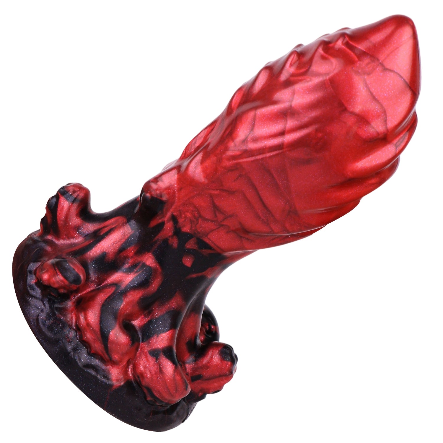5 Inch Red Fantasy Octopus Anal Plug