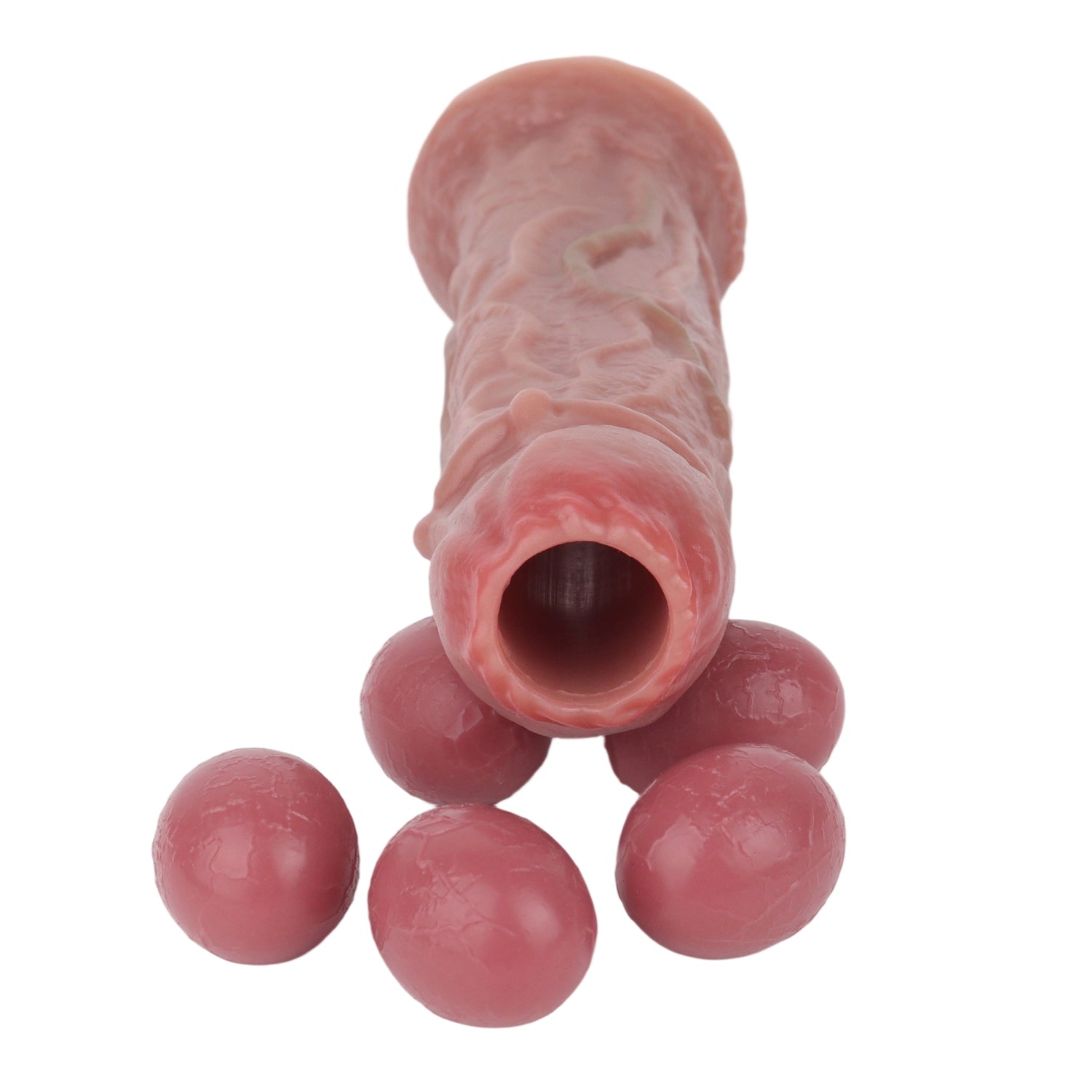 8 Inch Silicone Realistic Putter Ovipositor Dildo