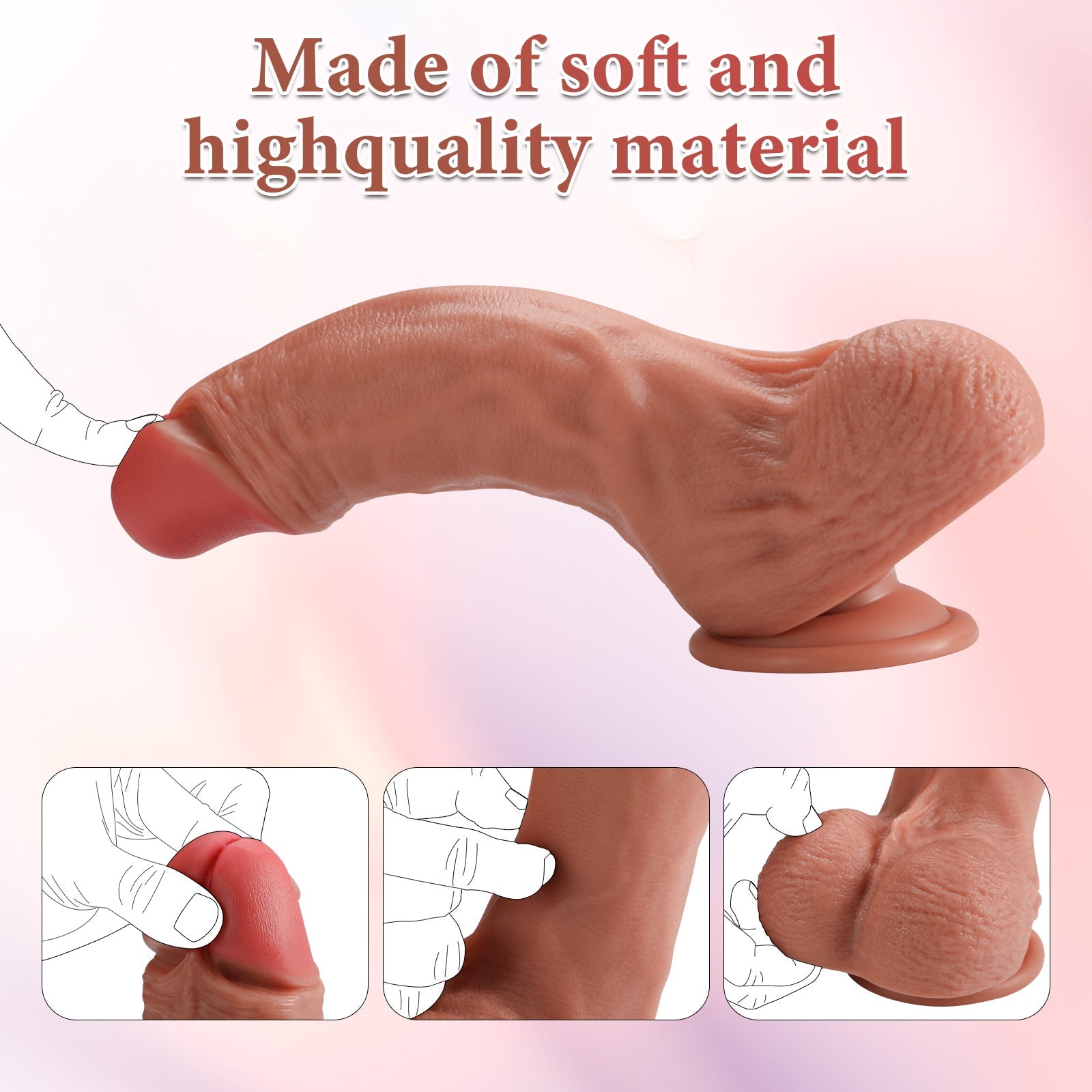 11 Inch Thick Giant Realistic Dildo