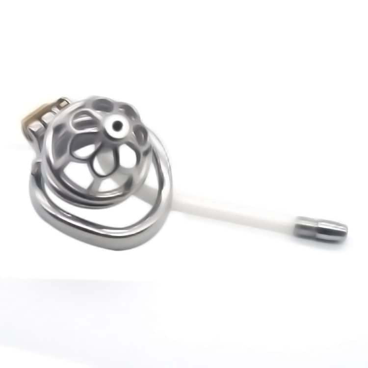 Flower Small Metal Chastity Cage