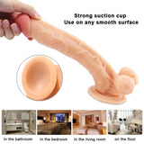 画像をギャラリー ビューアにロード 10 inch flesh-colored dildo