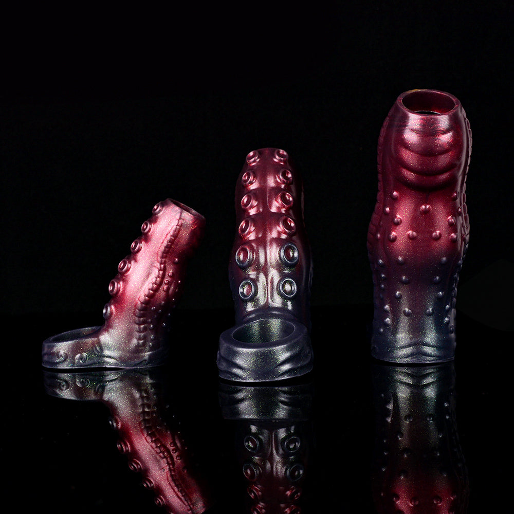 5 Inch Fantasy Opening Tentacle Penis Sleeve—Multiple sizes