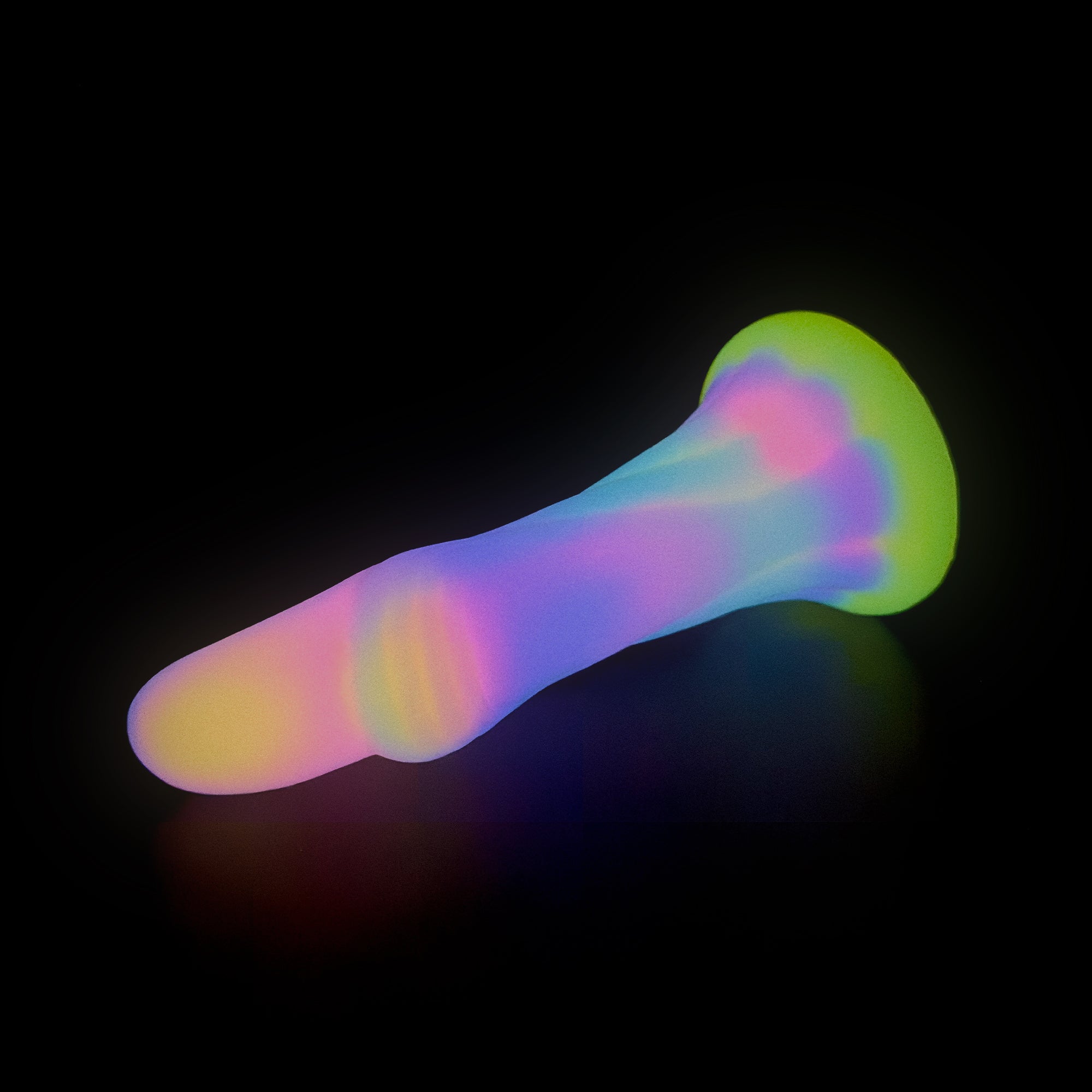 6.18 Inch Colorful Thumb Anal Dildo