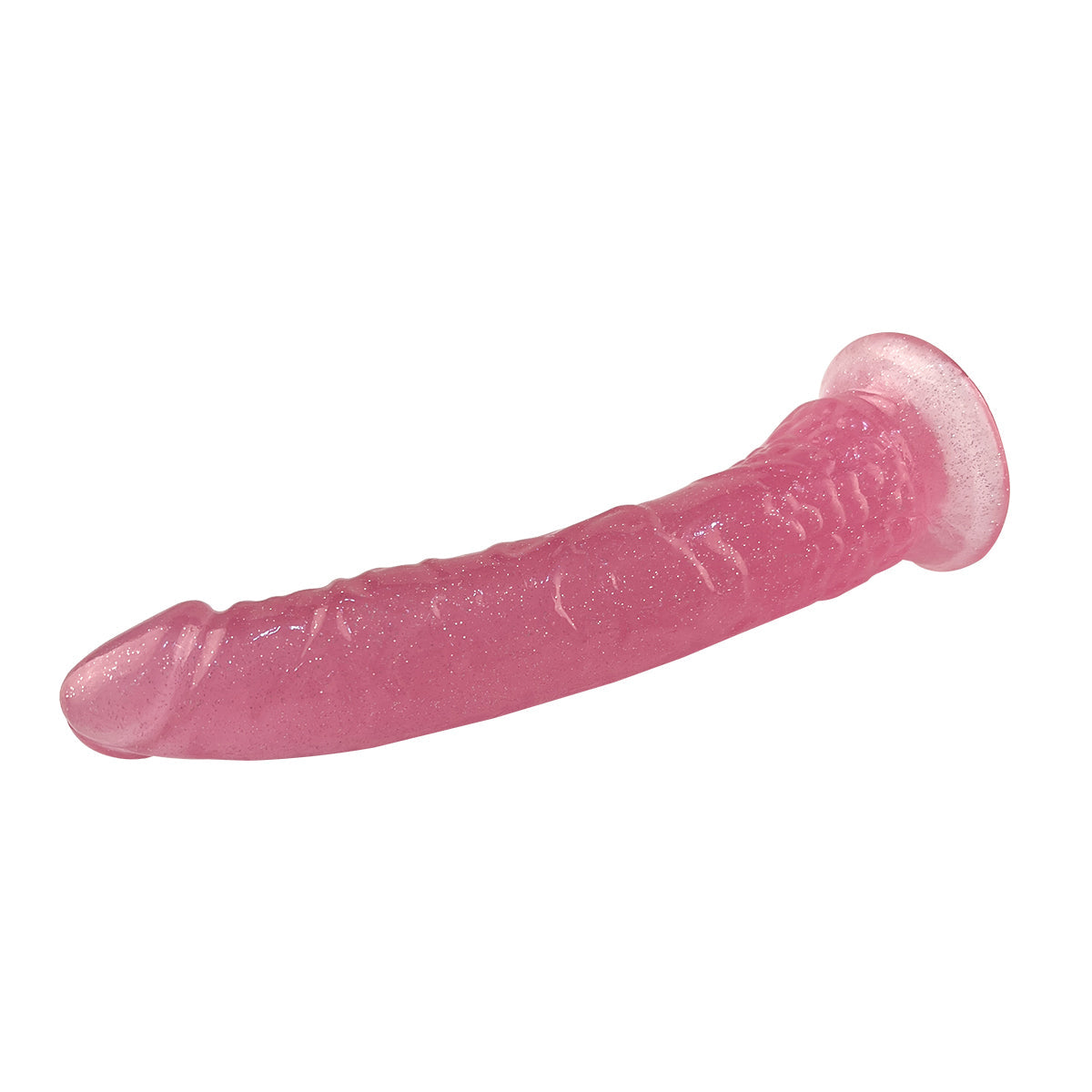 7 Inch Pink Glow in the Dark Anal Dildo