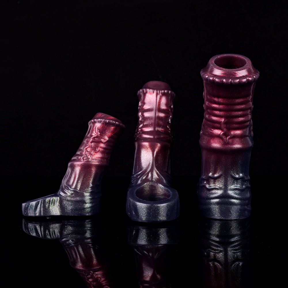 Male Love Toys Silicone Horse Cock Sleeve