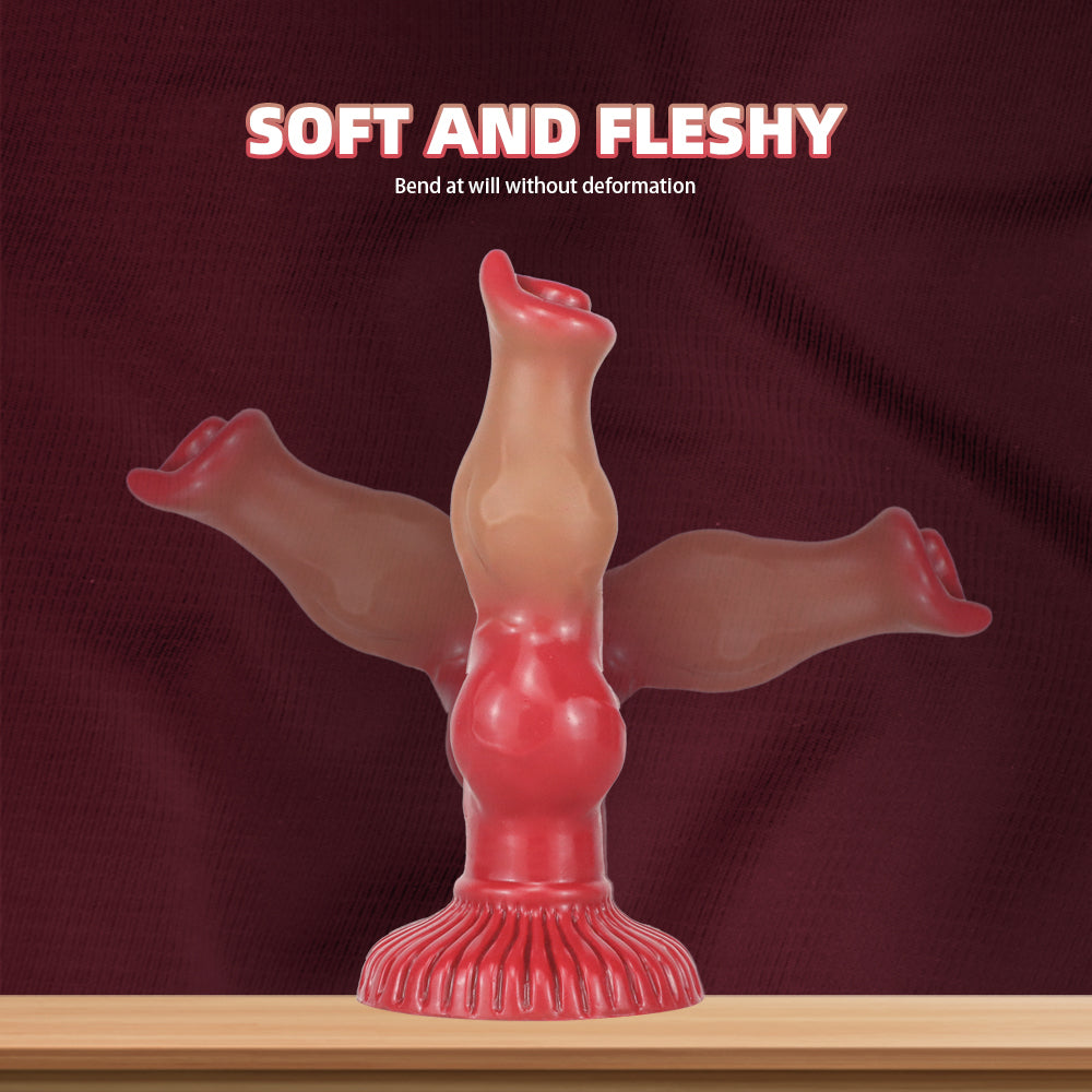 Canine Silicone Dildo Wolf Penis Sex Toy