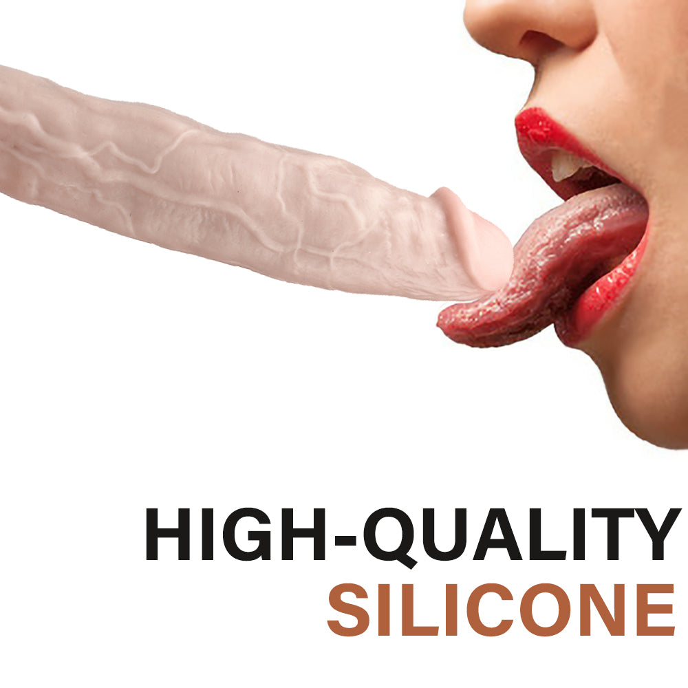 12 Inch Rough Skin Realistic Big Dildo
