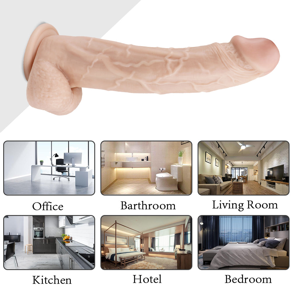 12 Inch Long Realistic Big Dildo