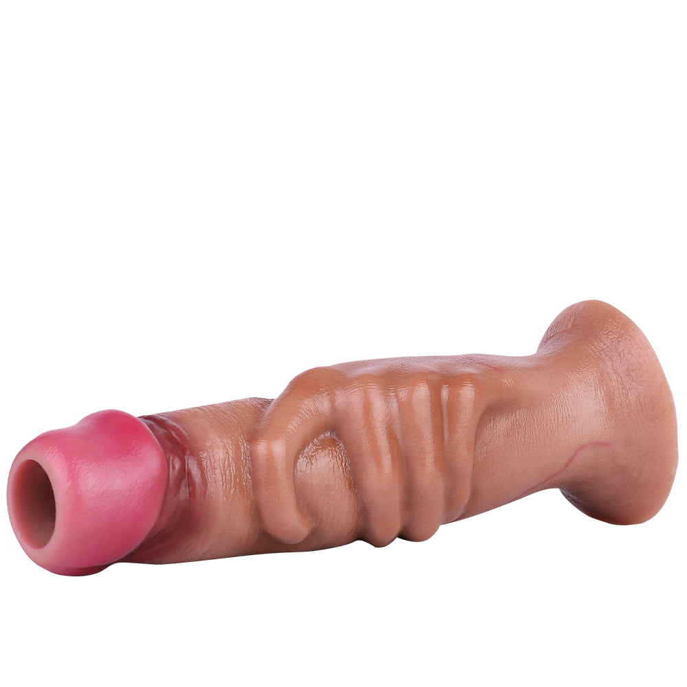 Silicone Unique Realistic Inflatable Ovipositor Dildo