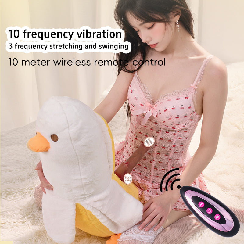 Banana Duck Plush Toy Discreet Dildo Thrusting Machine