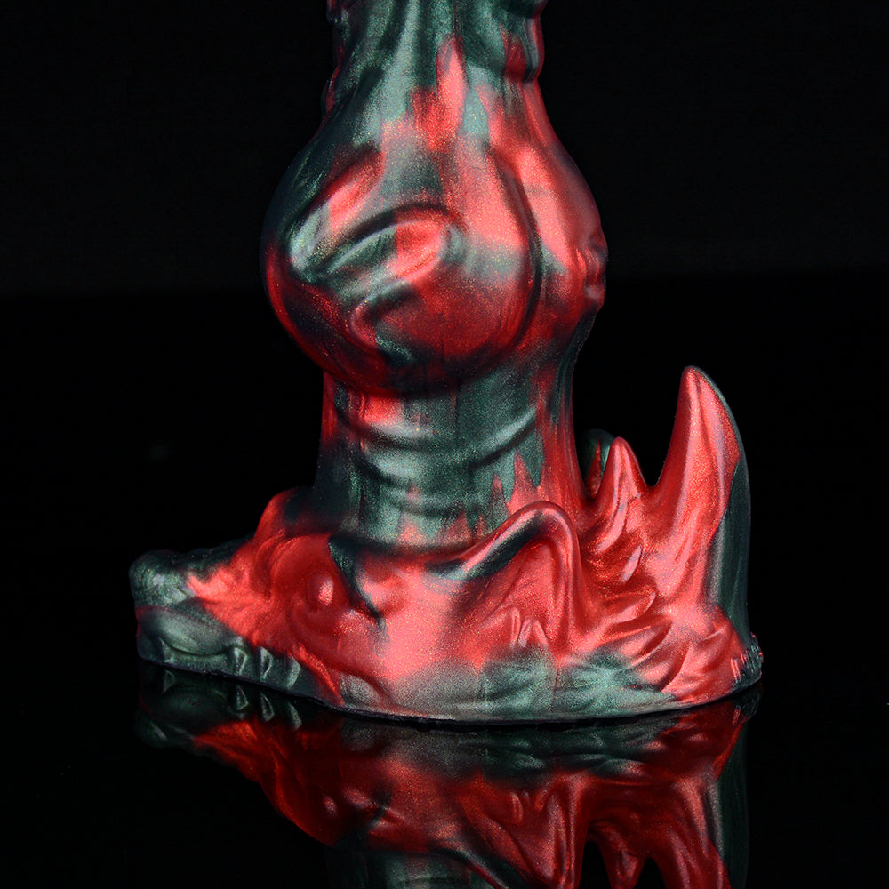 7 Inch Soft Base Spiked Wolf Dildo