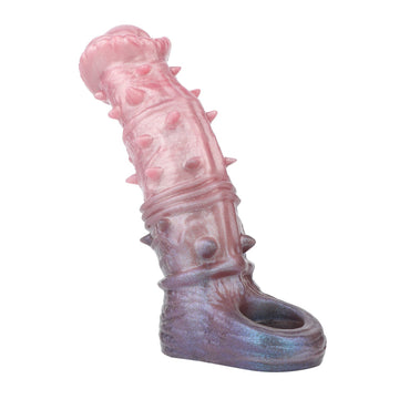 Studded Condom Fantasy Penis Extender Horse Cock Sleeve