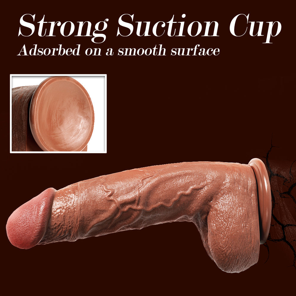 13 Inch Long Big Thick Realistic Dildo