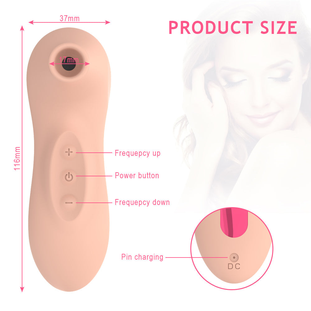 10 Mode Small Clitoral Suction Stimulator