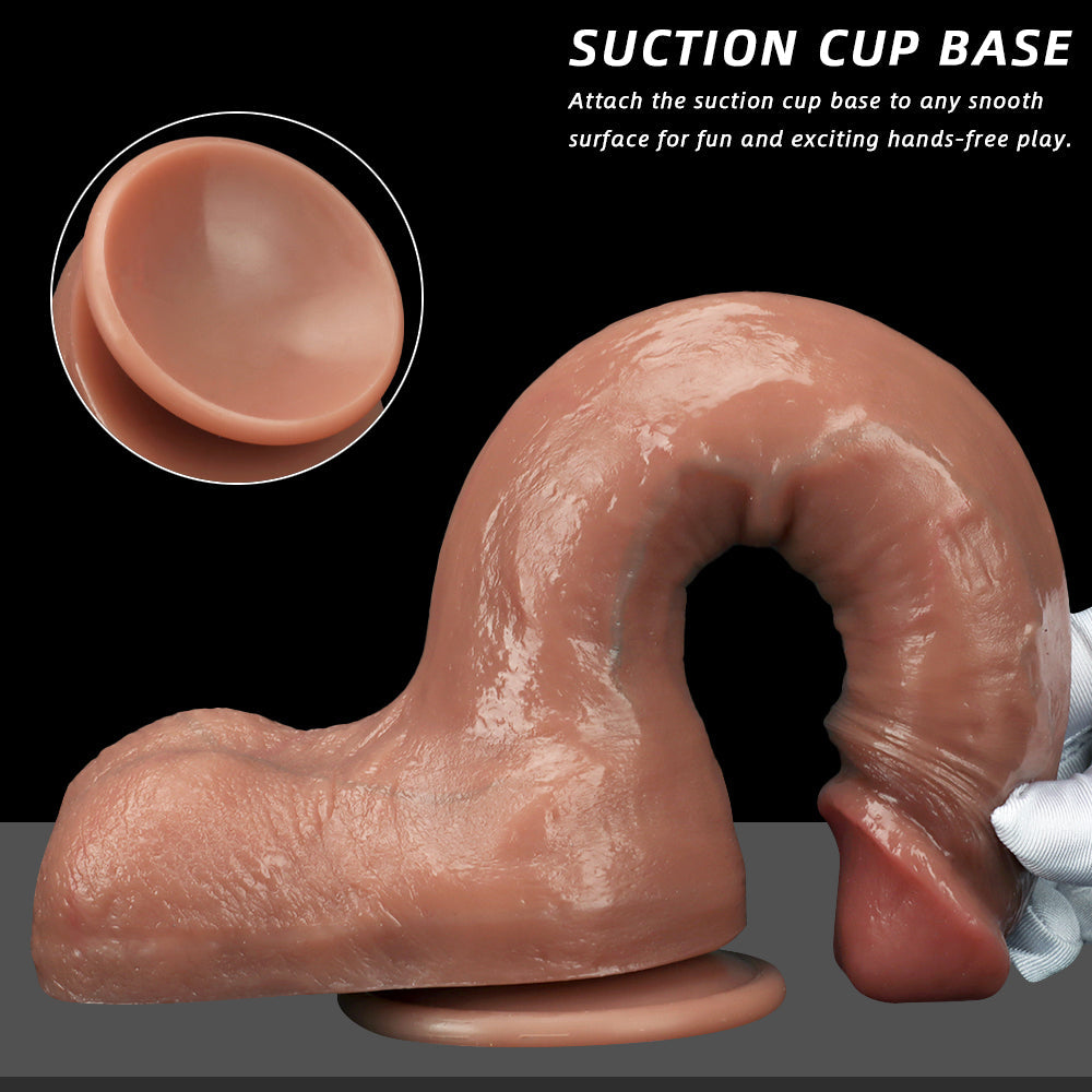 10 Inch Liquid Silicone Realistic Dildo