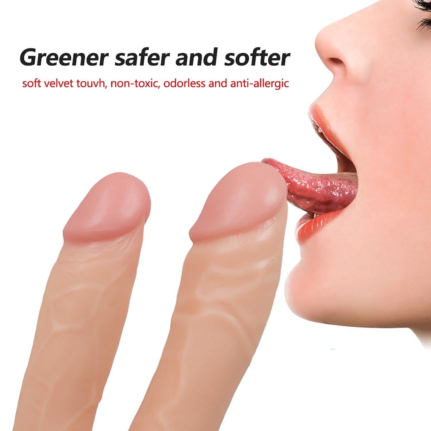 6 Inch Small Realistic Double Penetration Dildo