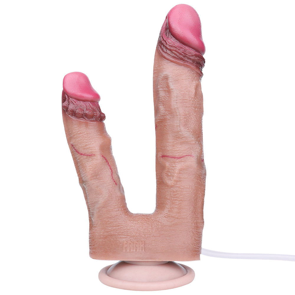 Realistic Ejaculating Double Penetration Dildo