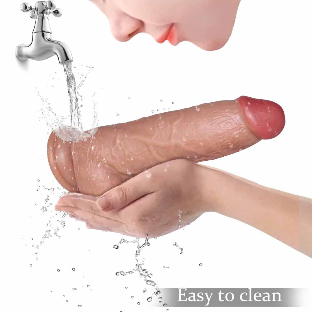 8 Inch Realistic Silicone Thick Big Dildo