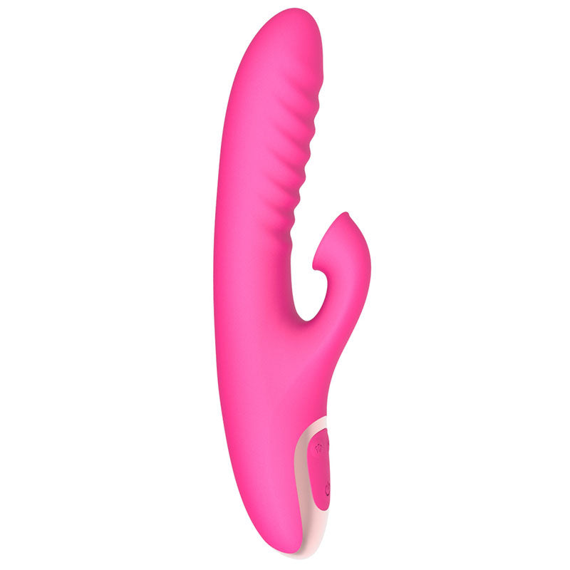 Silicone Wave Dual Stimulation G Spot Vibrator