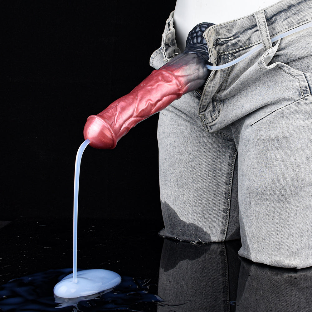 8.43 Inch Fantasy Horse Ejaculating Dildo