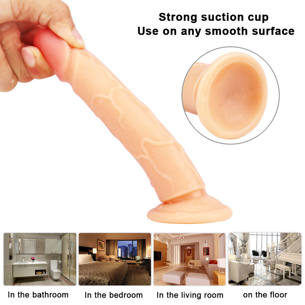 6 Inch Curved Beginner Small Dildo