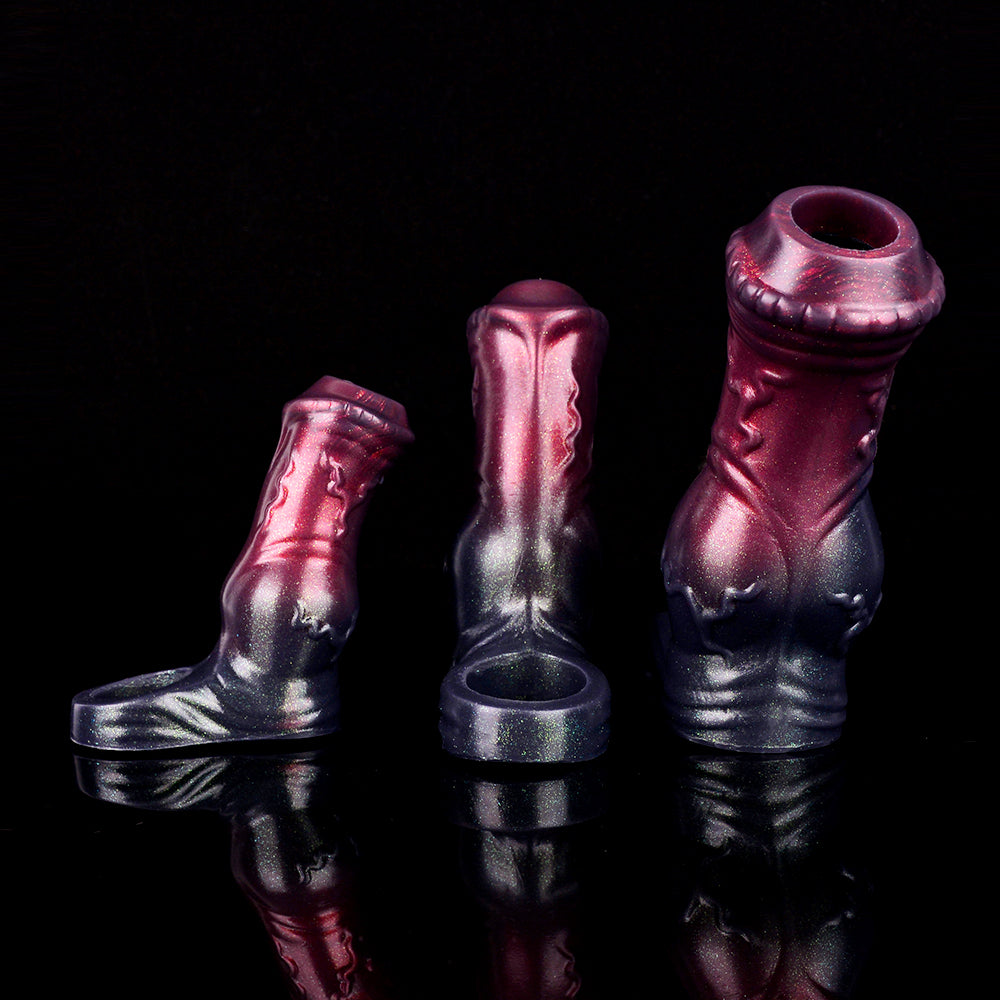 Silicone Girth Extender Horse Cock Sleeve