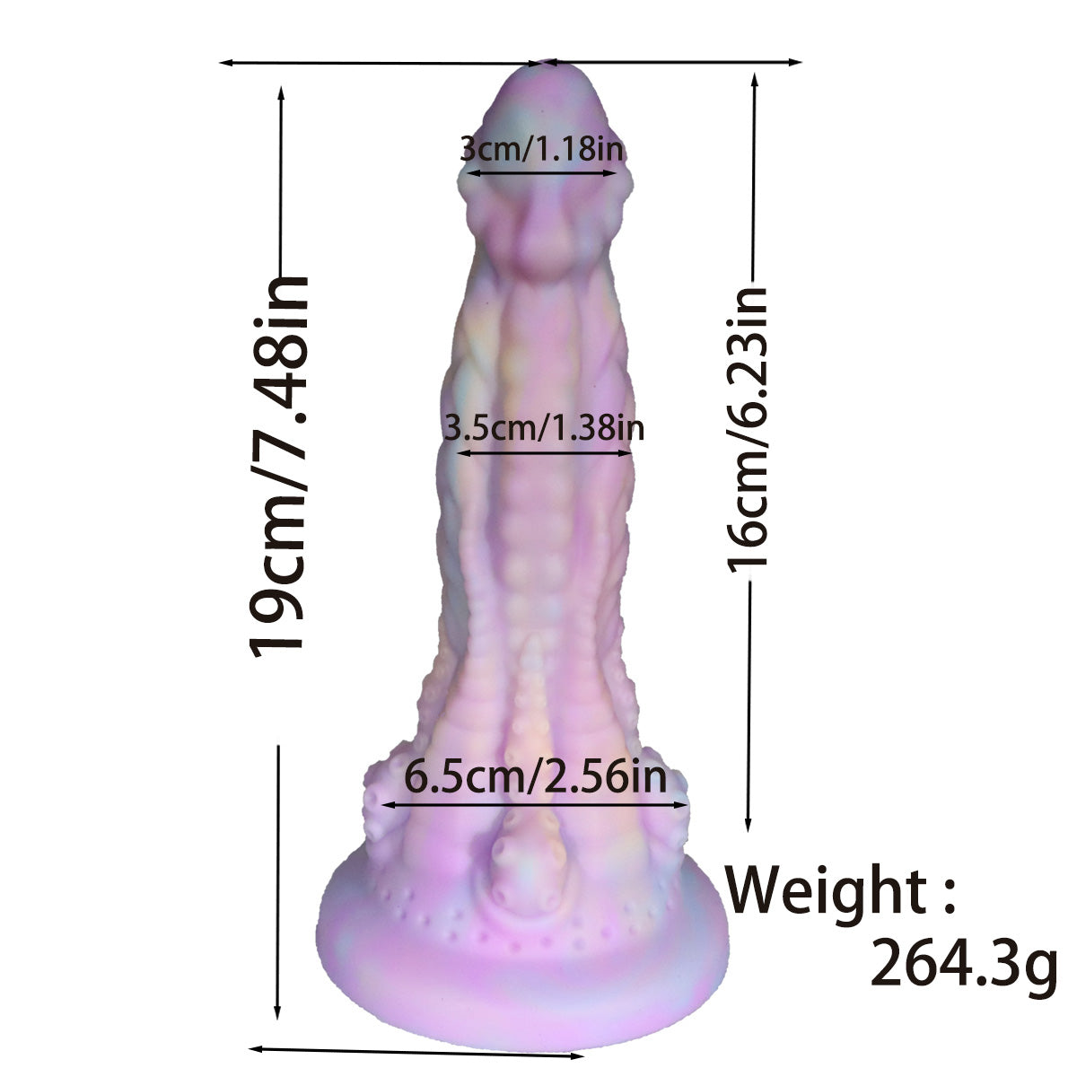 7 Inch Octopus Monster Tentacle Dildo