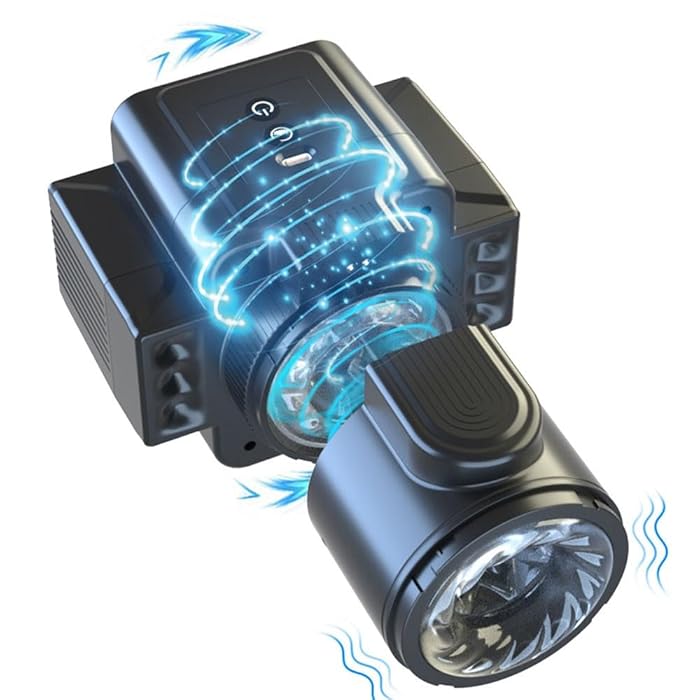 Black Camera Electric Blowjob Machine