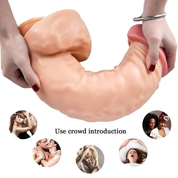 15 Inch Extreme Thick Giant Dildo