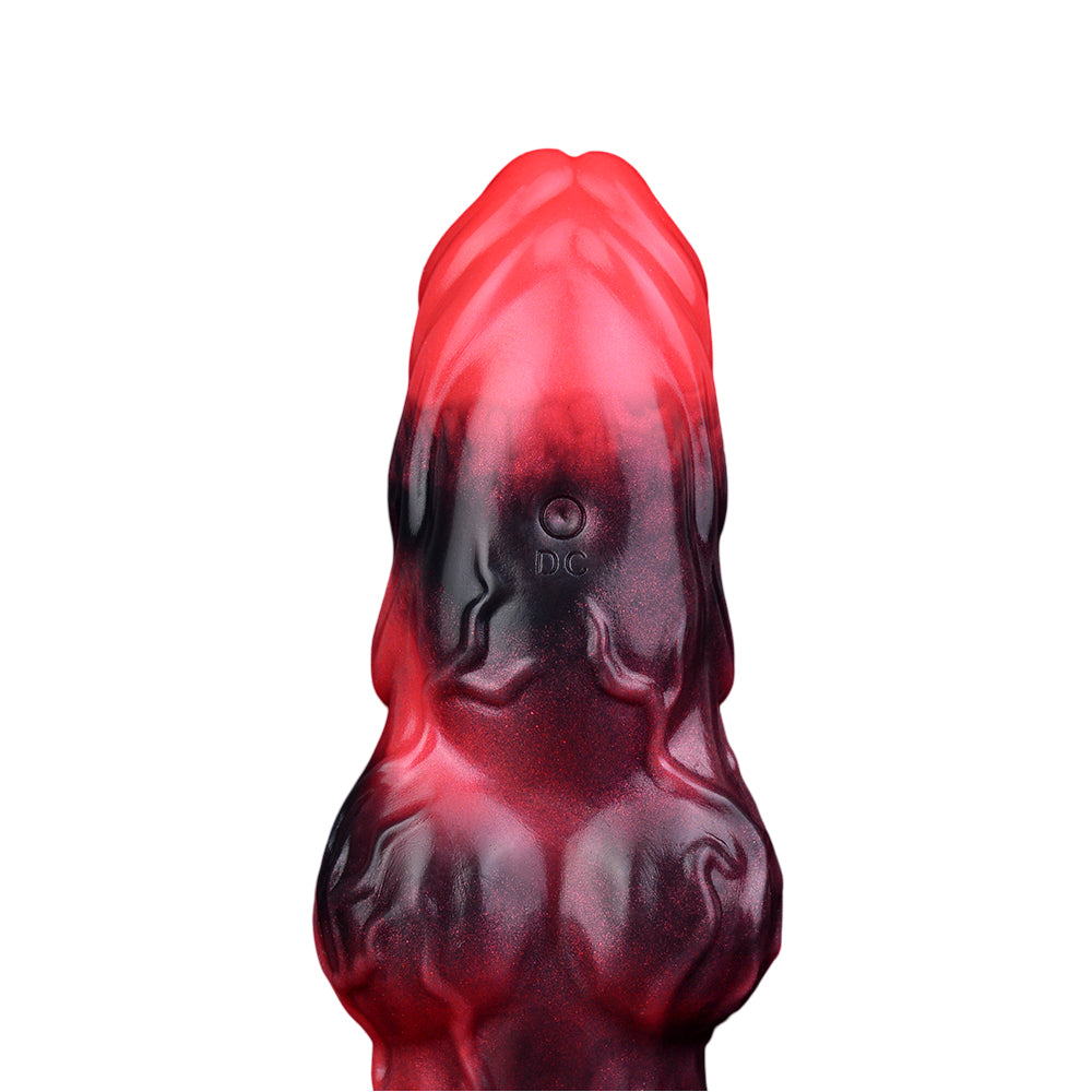 Hellfire Dog Knot Vibrating Penis Sleeve