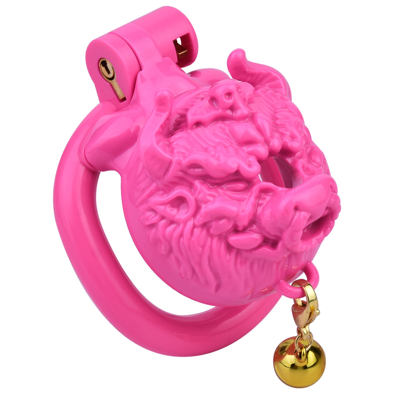 Bull Plastic Sissy Chastity Cage