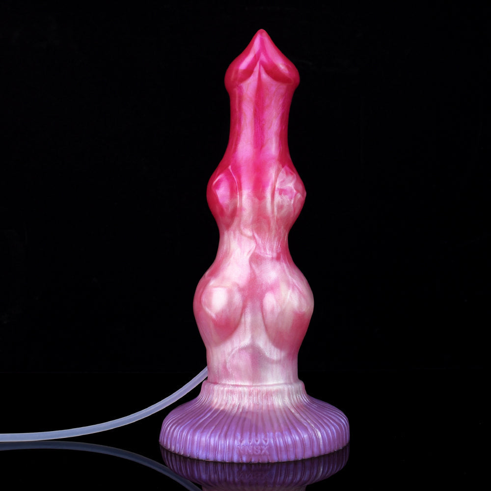 10 Inch Double Knot Dog Squirting Dildo