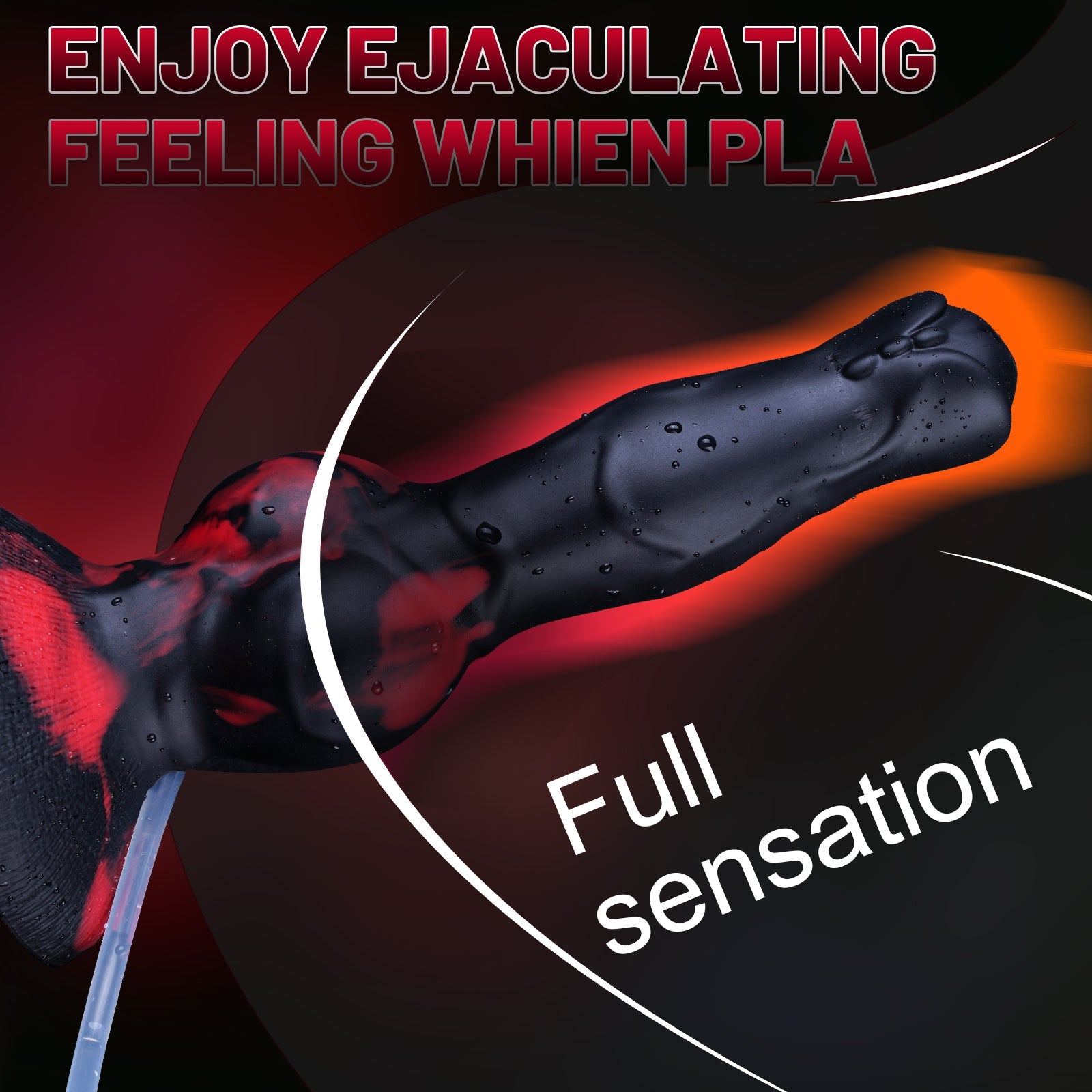 8 Inch Big Knot Horse Squirting Dildo