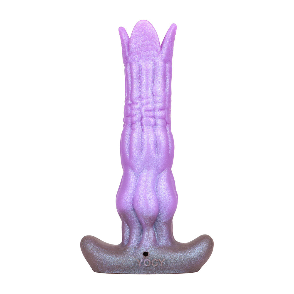 7 Inch Purple Inflatable Ovipositor Dildo