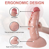 Charger l&#39;image dans la galerie, Strong Suction Cup Curved Flesh Realistic Dildo