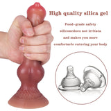 Charger l&#39;image dans la galerie, Wolf Dildo Knots Silicone 7 inch