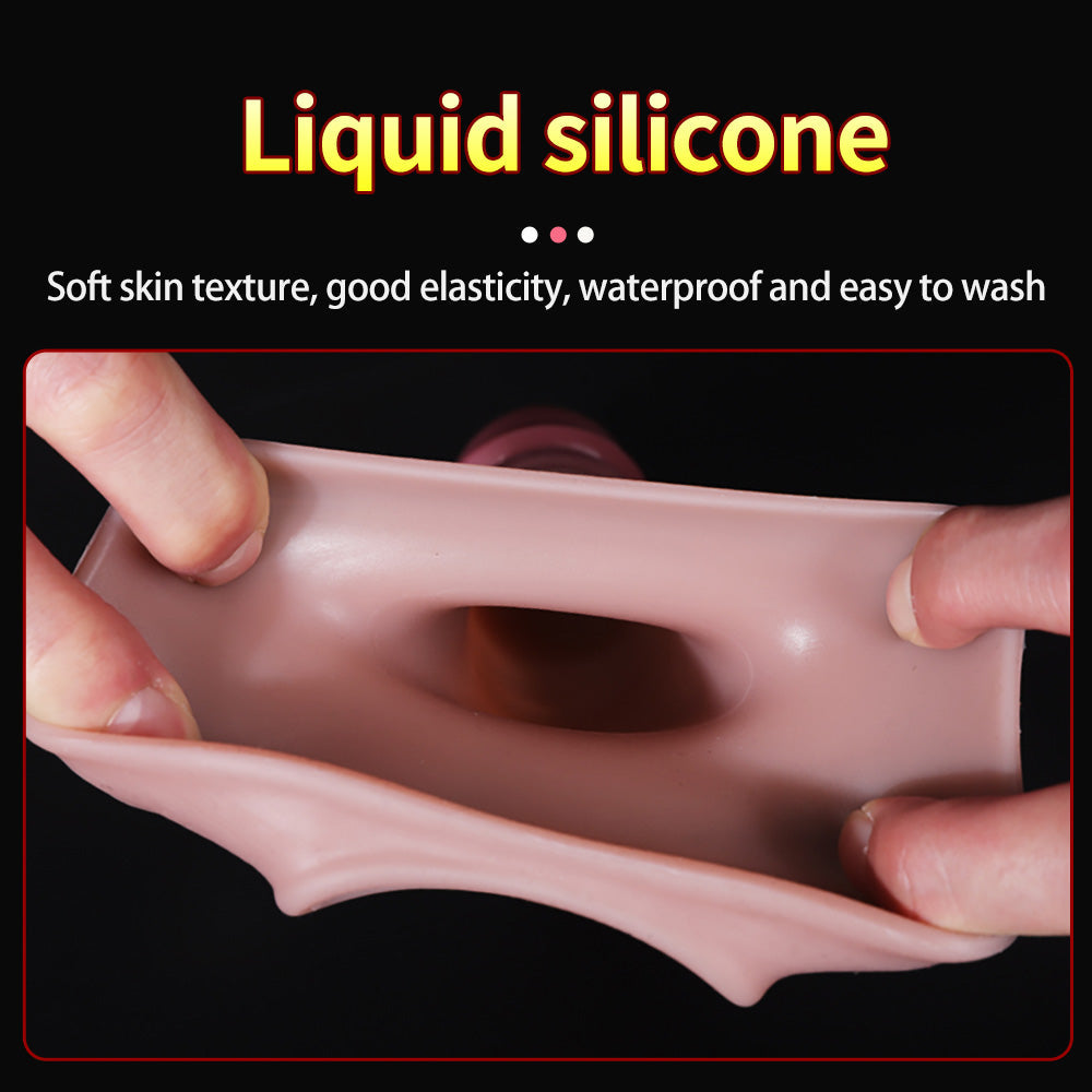 8 Inch Flesh Men's Realistic Cock Sleeve