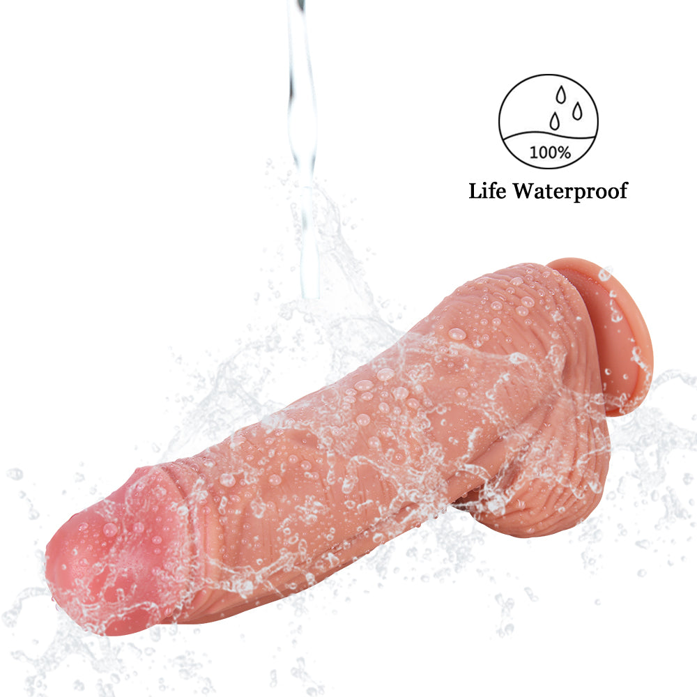 9.8 Inch Silicone Giant Realistic Dildo