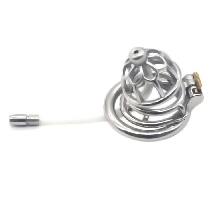 Flower Small Metal Chastity Cage