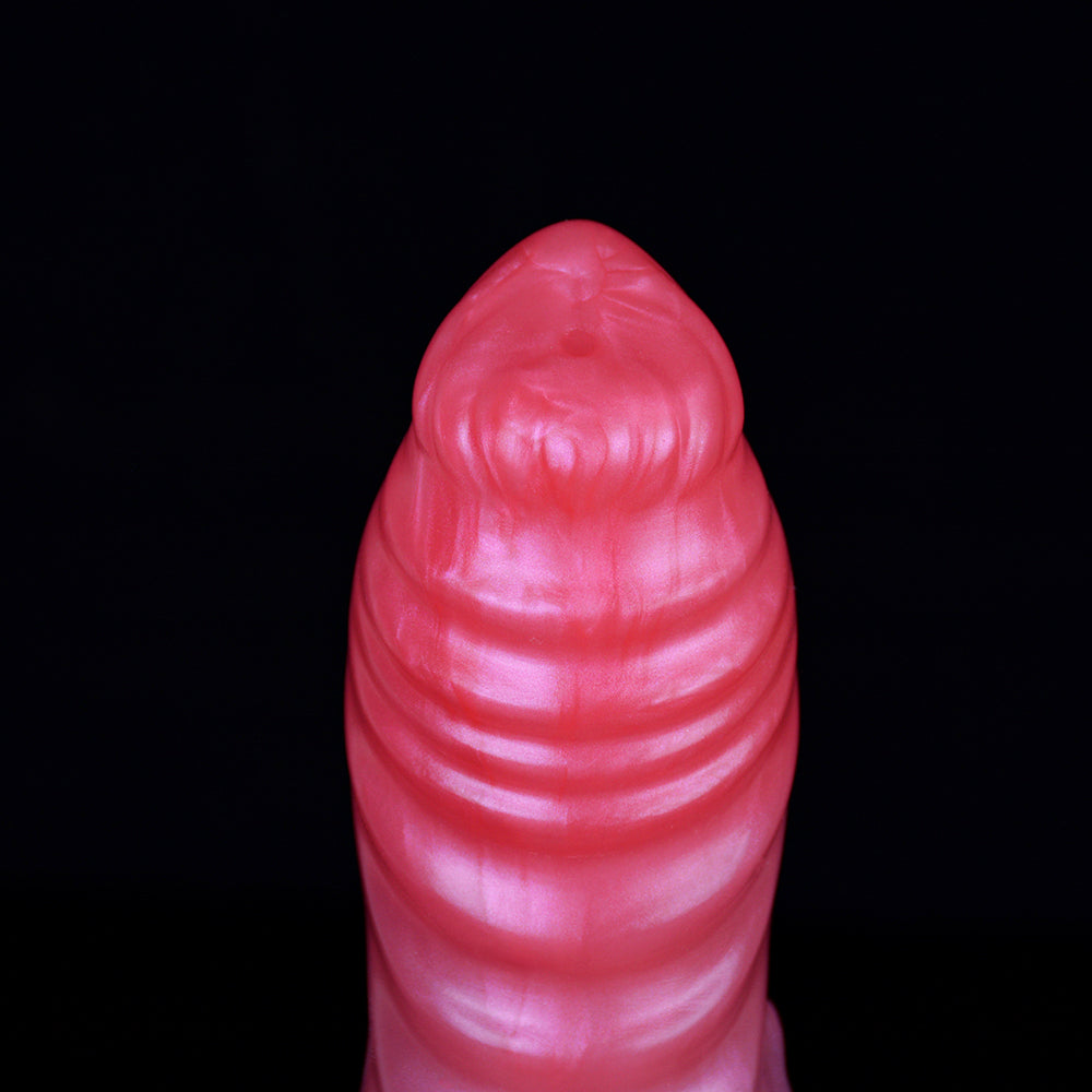 7 Inch Silicone Spiked Knot Dog Dildo