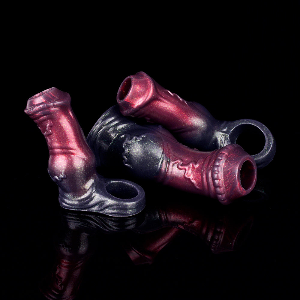 Silicone Girth Extender Horse Cock Sleeve