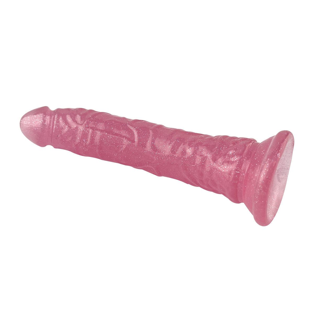 7 Inch Pink Glow in the Dark Anal Dildo
