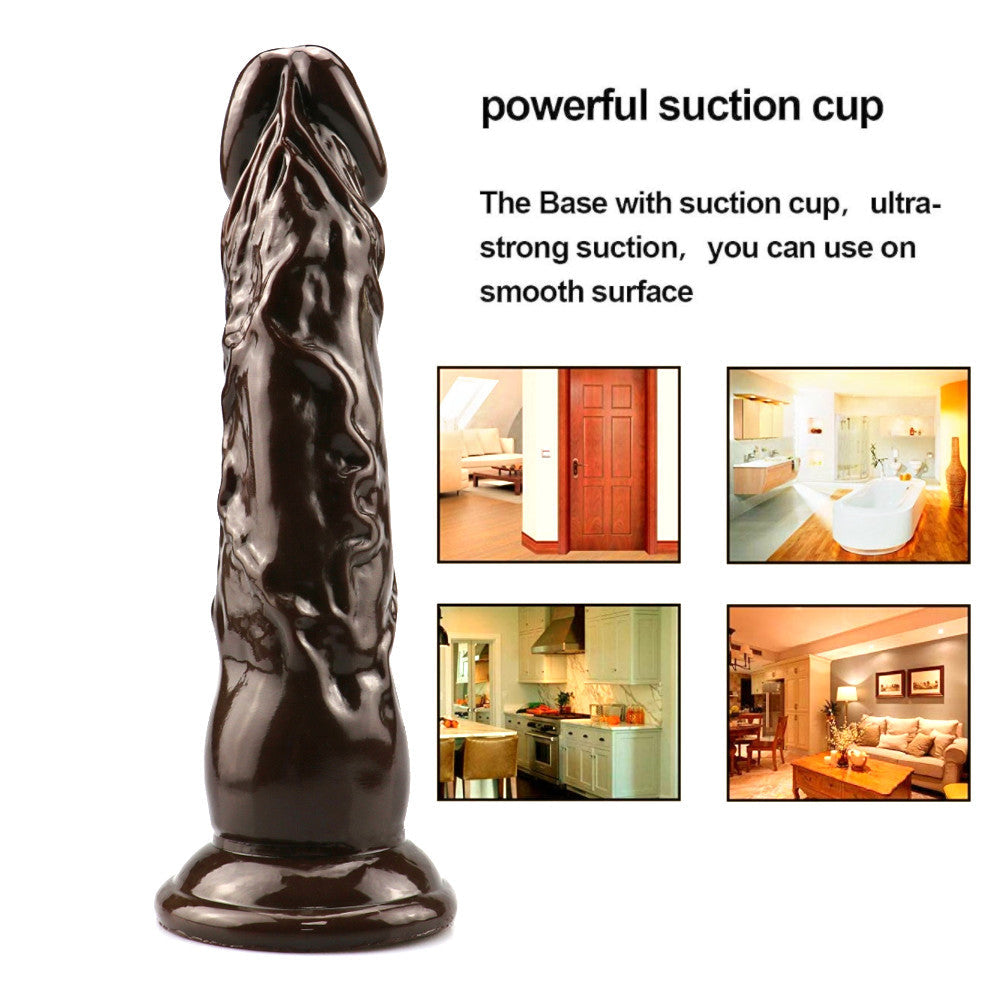 8 Inch coffee dildo