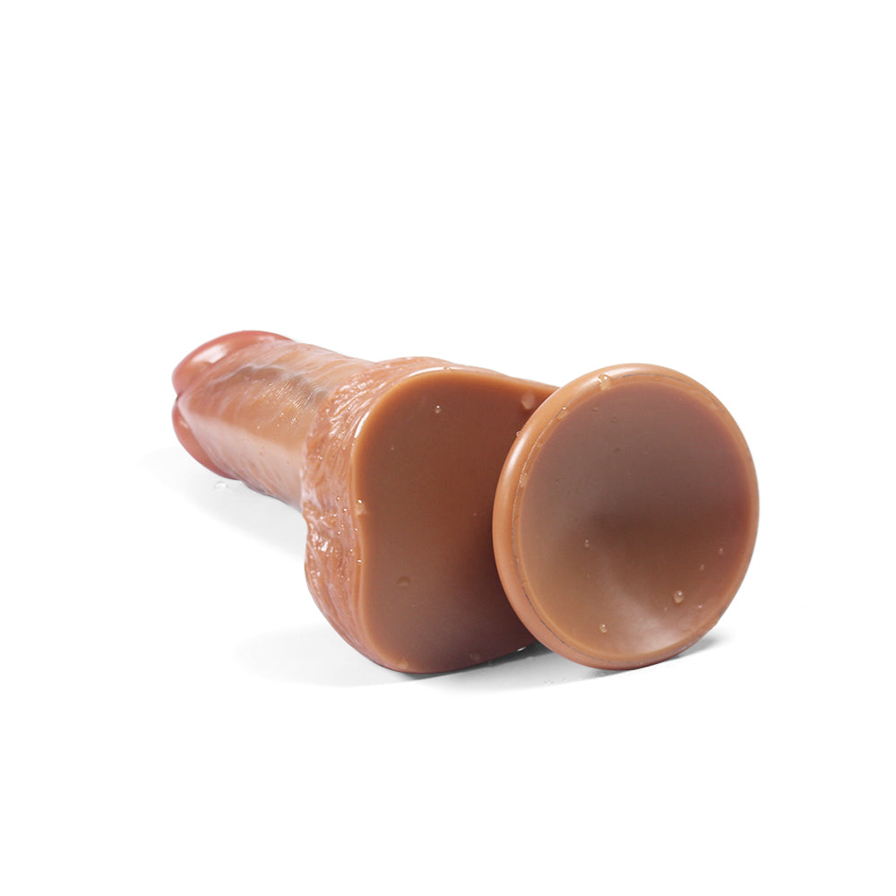 7 Inch Silicone Flesh Textured Realistic Dildo