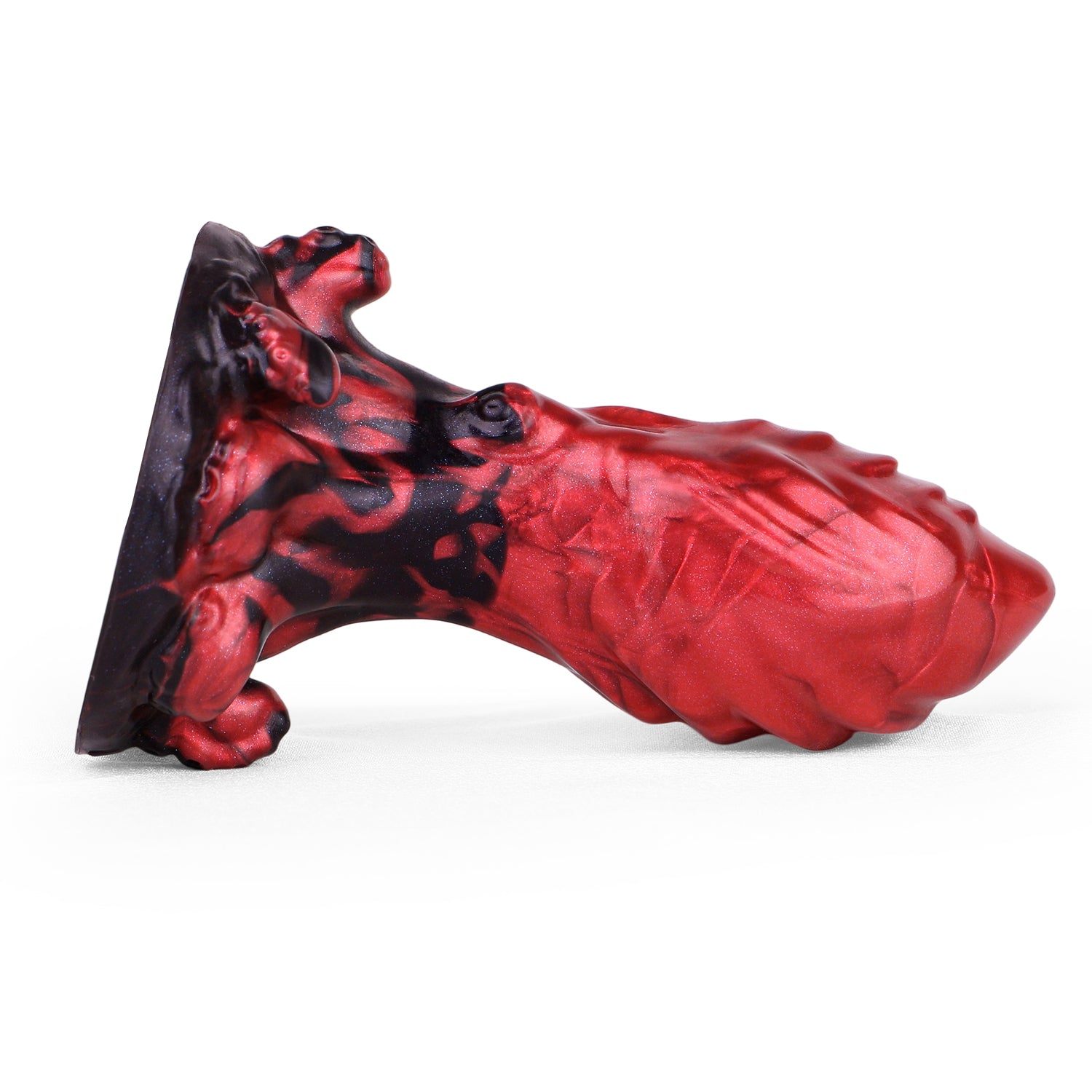5 Inch Red Fantasy Octopus Anal Plug