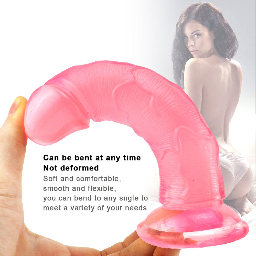 6 inch pink dildo