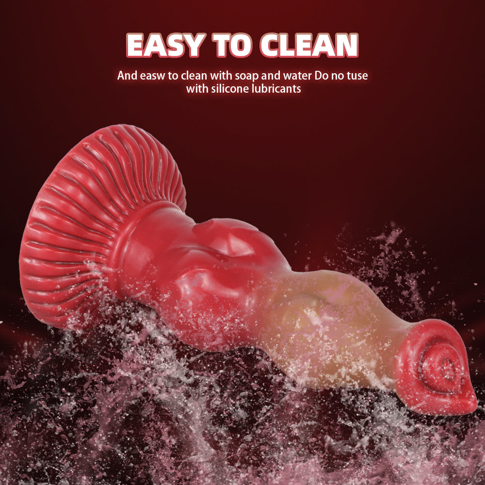 Canine Silicone Dildo Wolf Penis Sex Toy