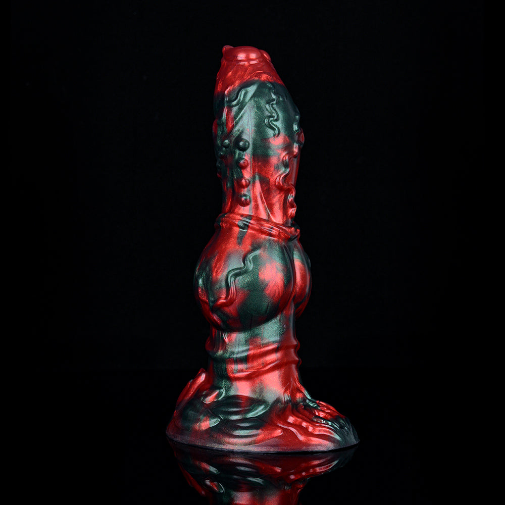 9 Inch Animal Knot Silicone Dog Dildo