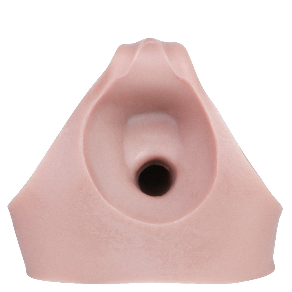 6 Inch Silicone Triangle Hollow Dildo Panties