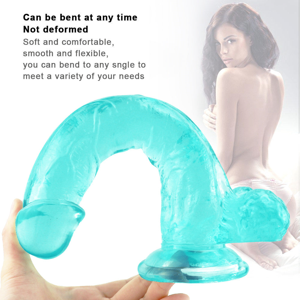 10 Inch Green Big Jelly Dildo